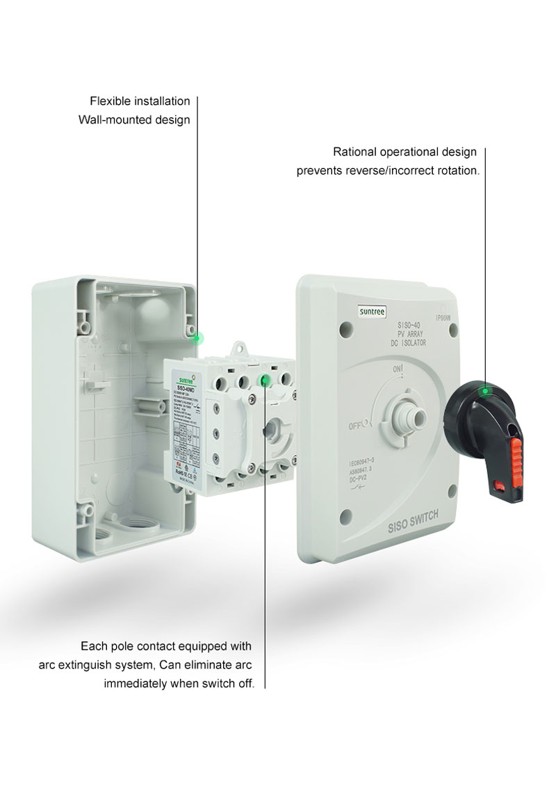 SISO-40 DC isolator switch