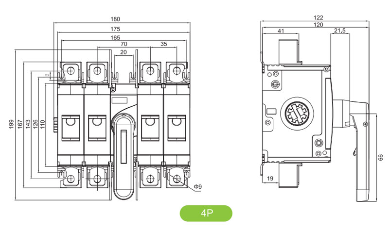 SGL8N-2 Load Disconnect Switch