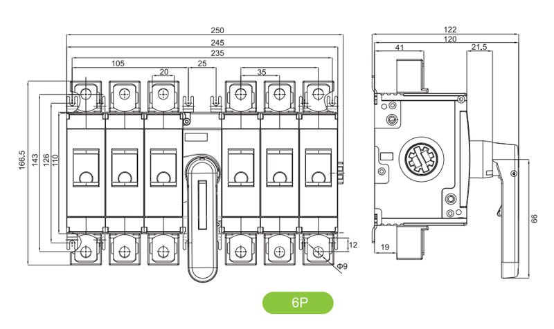 SGL8N-2 Load Disconnect Switch