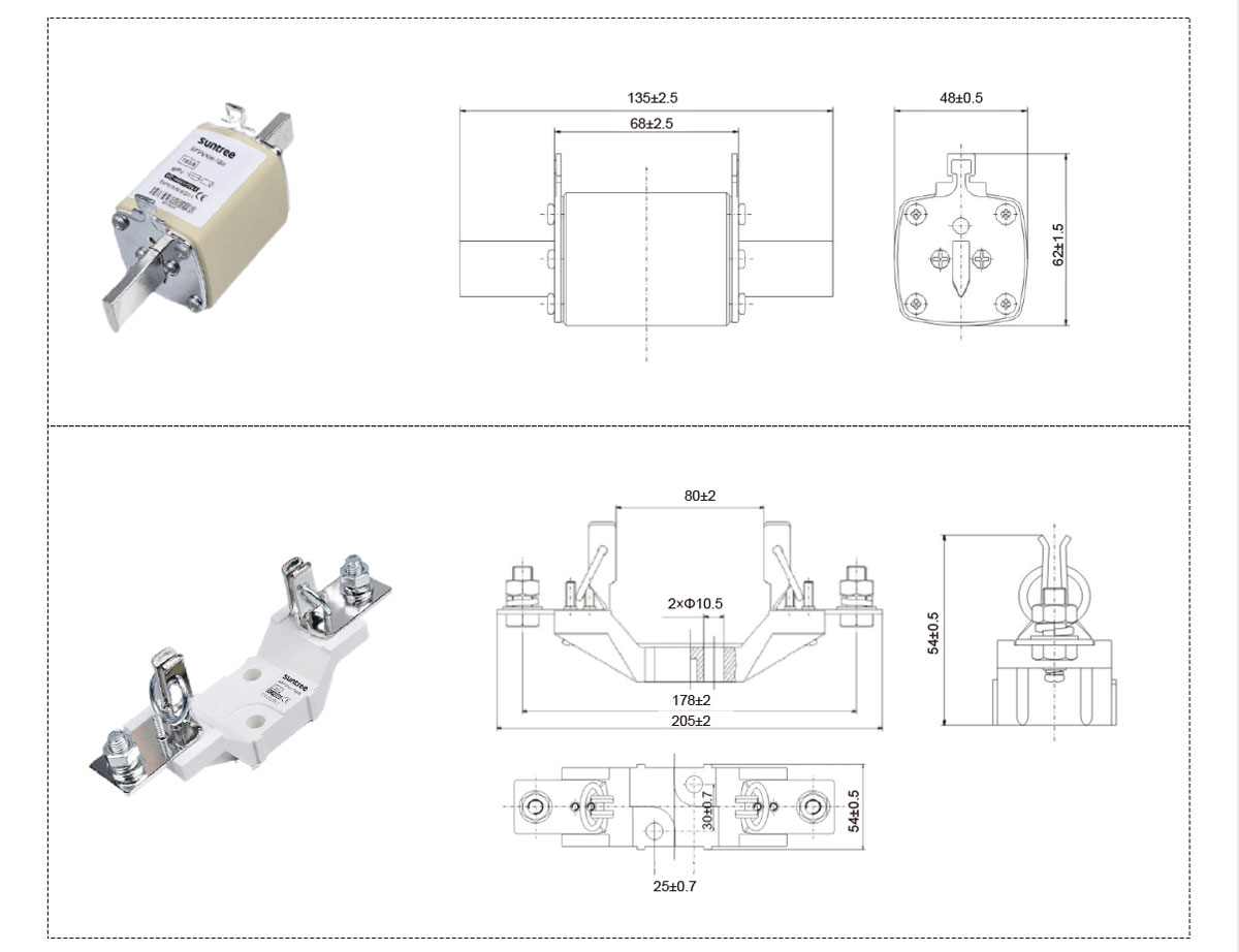 Suntree 100Amps Battery Fuse