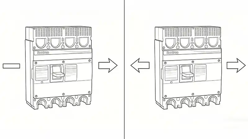 comparison of unidirectional vs bidirectional DC MCCB for battery storage