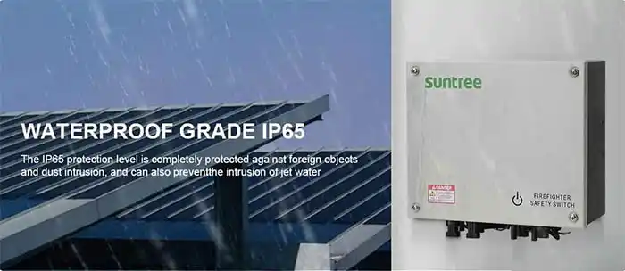 Rapid Shutdown Device waterproof