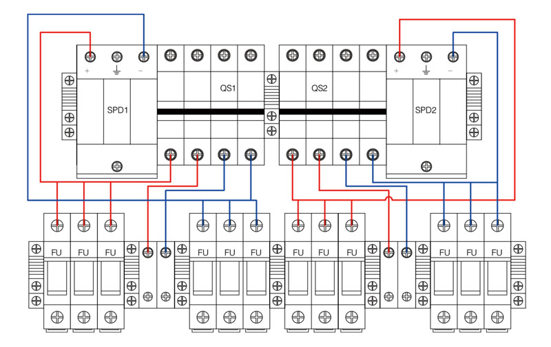 SHLX-PV6/2 DC combiner box - China Suntree Electric