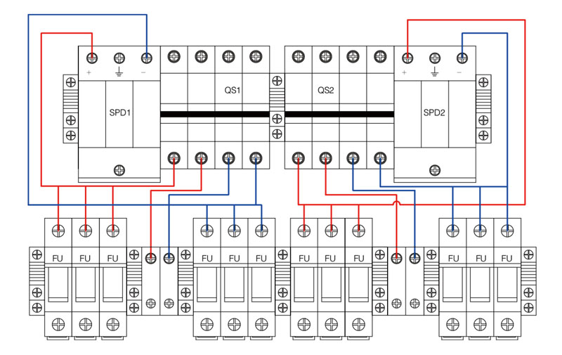 SHLX-PV6/2 DC combiner box - China Suntree Electric